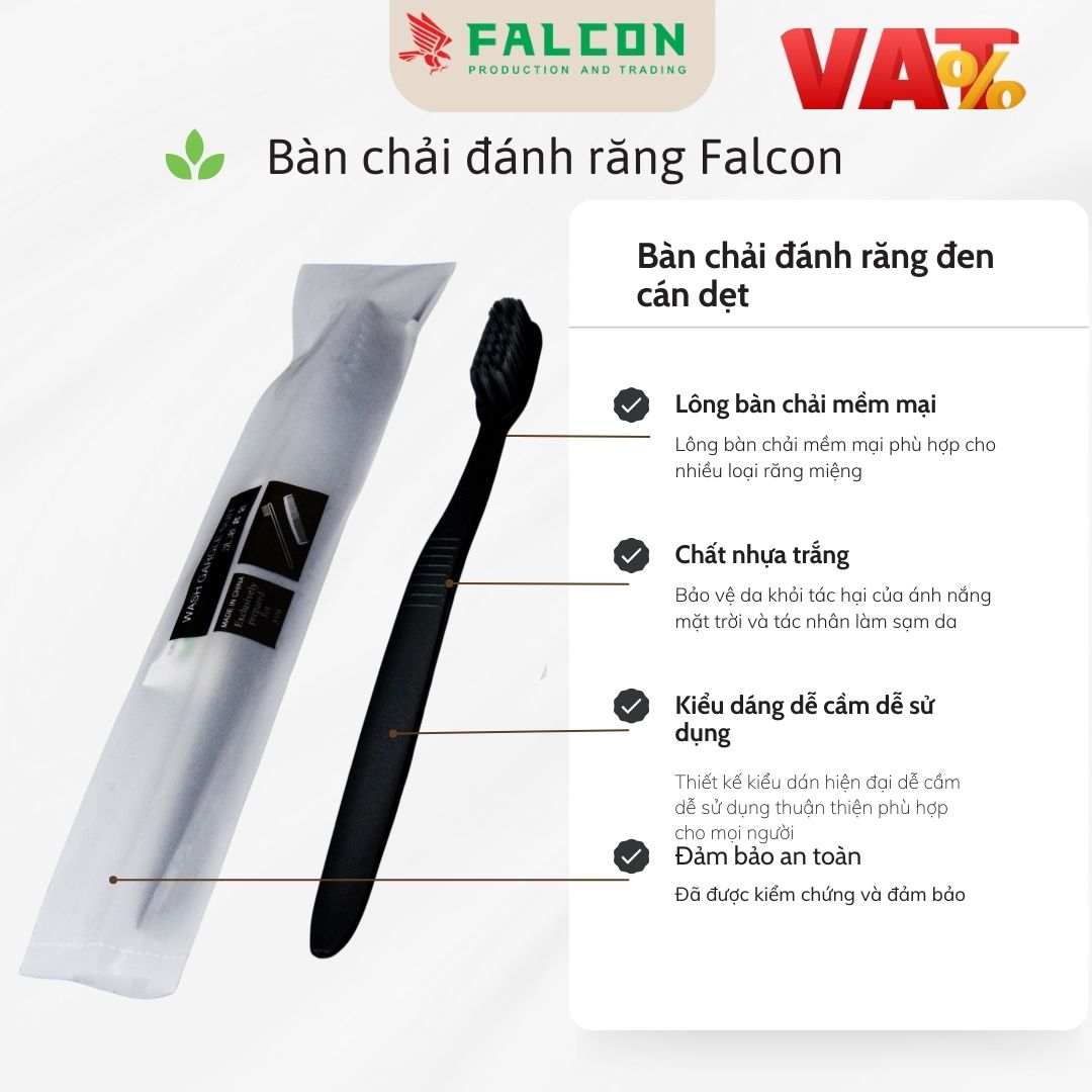 bàn chải khách sạn Falcon