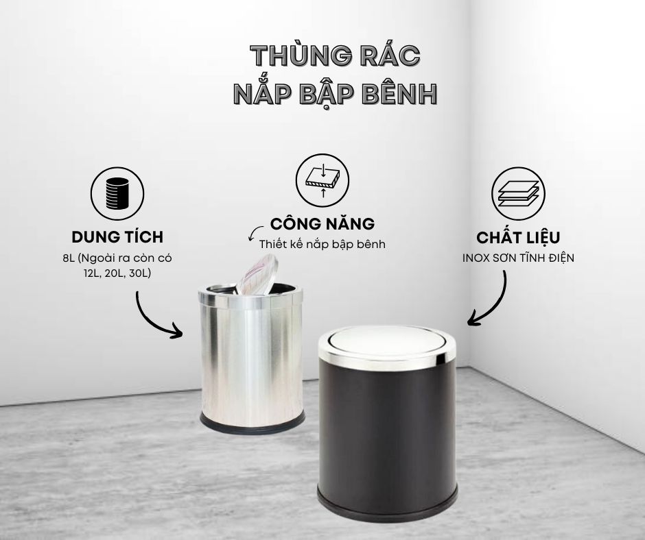 chuyên cung cấp thùng rác giá rẻ