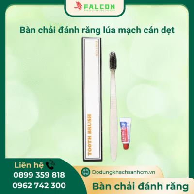 Bàn chải đánh răng lúa mạch cán dẹt