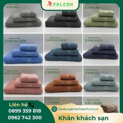 Khăn màu khách sạn hcm