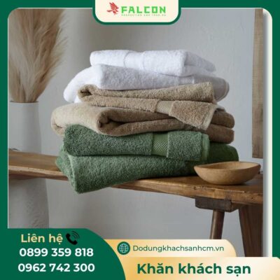 Khăn tắm dệt logo khách sạn hcm