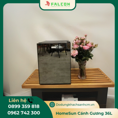 Tủ mát khách sạn HomeSun cánh gương 36 lít