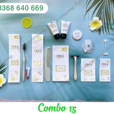 Bô đồ dùng tiêu hao cao cấp đẹp cho khách sạn- 5 sao