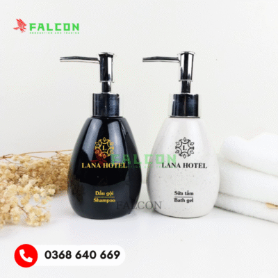Lọ đựng dầu gội sữa tắm cho khách sạn