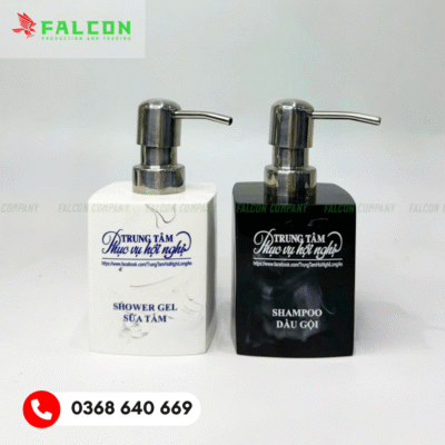 Bình đựng dung dịch để bàn nhựa mica bền bỉ