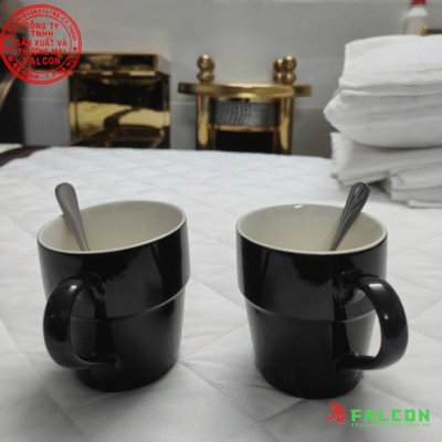 Cốc sứ giá rẻ cho khách sạn, nhà nghỉ