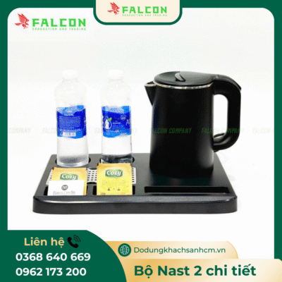 Bộ ấm đun nước siêu tốc NAST dành cho khách sạn