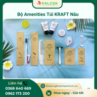 Bộ amenities khách sạn thân thiện môi trường