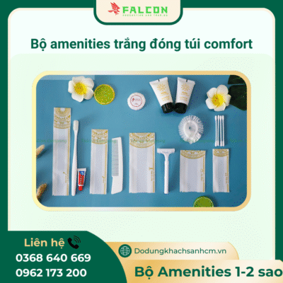 Bộ amenities khách sạn chuyên dùng cho khách sạn
