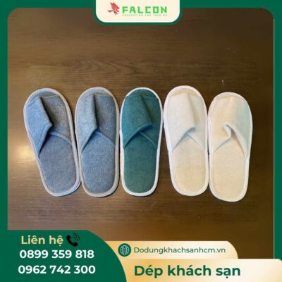 Dép khách sạn tricot dùng 1 lần