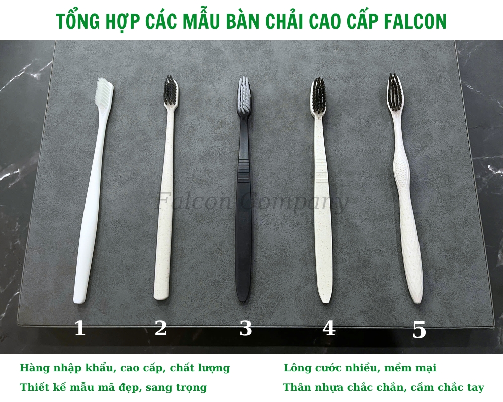 Bàn chải đánh răng dành cho khách sạn