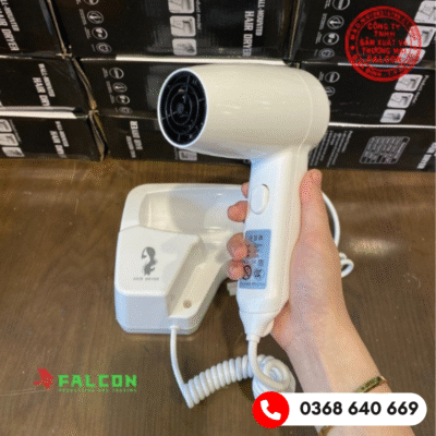 Máy sấy tóc gắn tường dành cho khách sạn