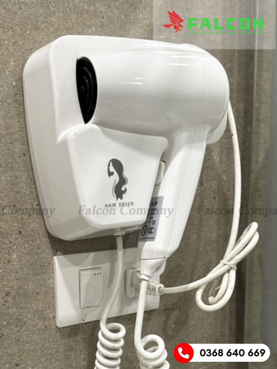 Máy sấy tóc gắn tường ưa chuộng nhất hiện nay