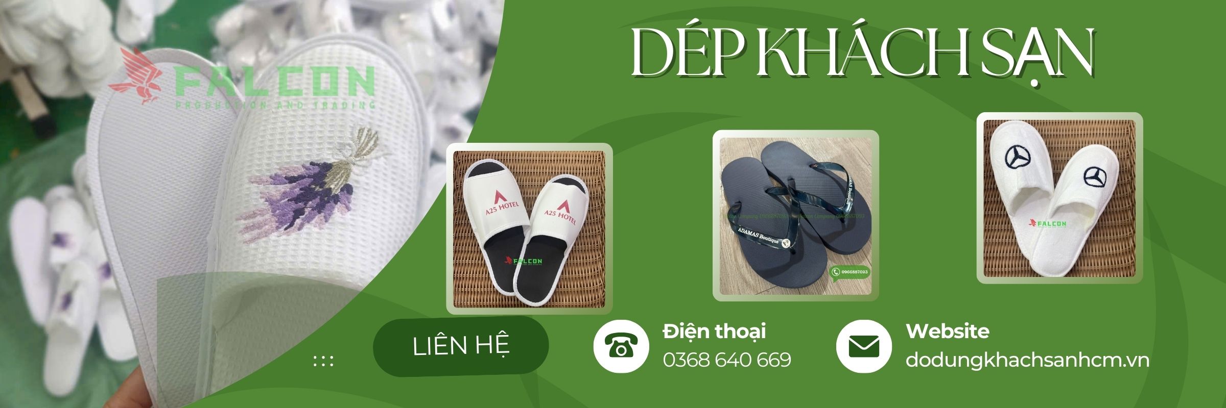 Cung cấp dép sách sạn cao cấp