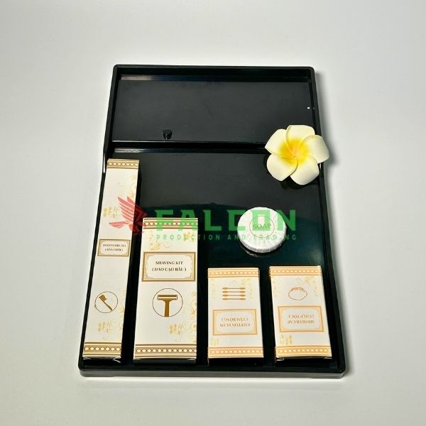 Khay amenities bền đẹp, chống ẩm mốc hiệu quả