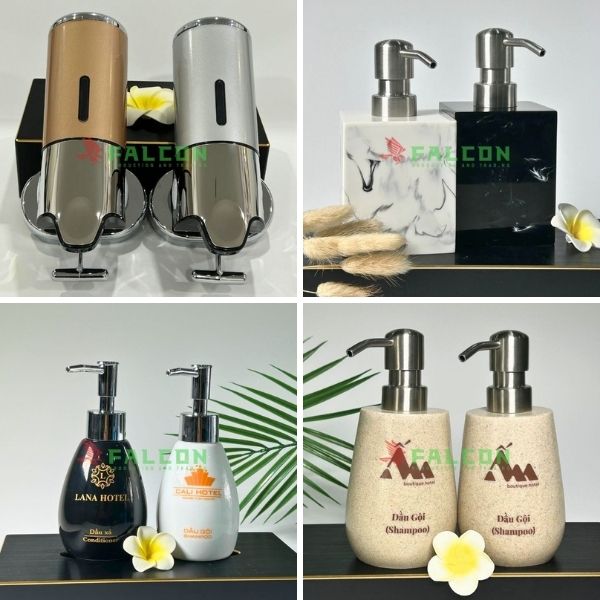 Bình đựng dung dịch khách sạn, giá rẻ, chất lượng