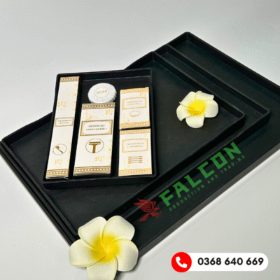 Khay đựng đồ tiêu hao trong khách sạn