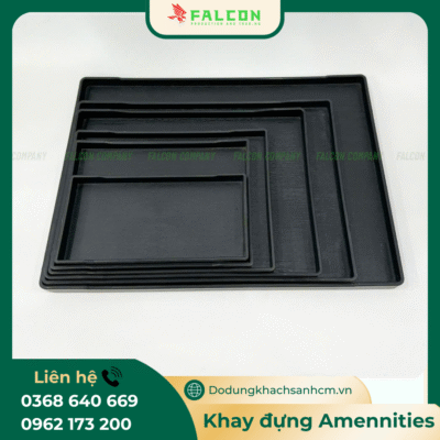 Khay đựng bộ amenities khach sạn