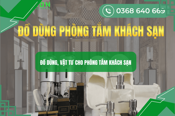 Vật tư phòng tắm khách sạn cao cấp