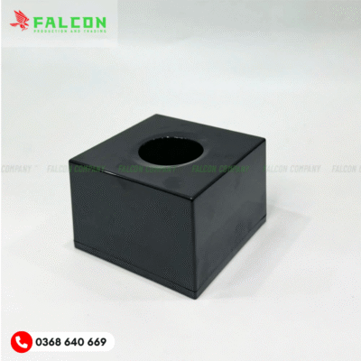 Hộp đựng giấy lau tay, lau bàn, trong phòng khách sạn