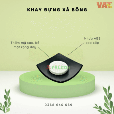 Khay đựng cục xà phòng nhựa abs