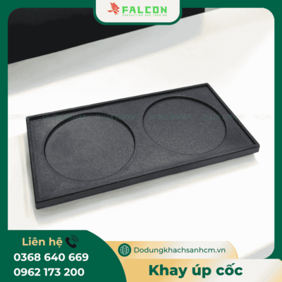 Khay úp cốc khách sạn bằng nhựa cao cấp